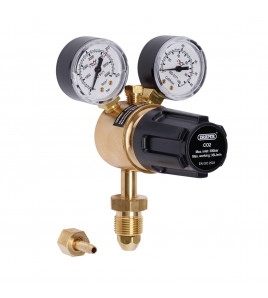 Industrial Gas Bottle Regulator with Double Gauge, 300 bar