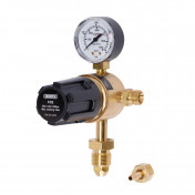 Industrial Gas Bottle Regulator with Single Gauge, 300 bar