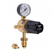 Industrial Gas Bottle Regulator with Single Gauge, 300 bar