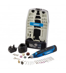 12V Rotary Multi-Tool Kit, 1 x 1.5Ah Battery, 1 x Fast Charger (50 Piece)