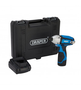 12V Impact Driver, 1/4 Hex., 1 x 1.5Ah Battery, 1 x Fast Charger