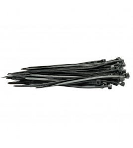 Cable Ties, 2.5 x 100mm, Black (Pack of 100)