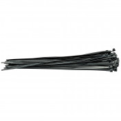 Cable Ties, 4.8 x 300mm, Black (Pack of 100)