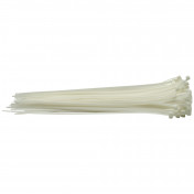 Cable Ties, 4.8 x 300mm, White (Pack of 100)