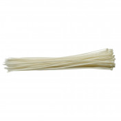 Cable Ties, 4.8 x 400mm, White (Pack of 100)