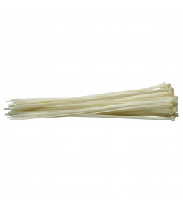Cable Ties, 8.8 x 500mm, White (Pack of 100)