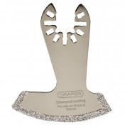 Oscillating Multi-Tool Diamond Coated Cutting Blade, 52mm