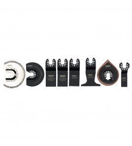 Oscillating Multi-Tool Blade Set Including Ceramics (8 Piece)