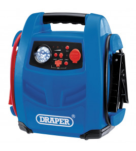 12V Jump Starter with Air Compressor 800 Peak Amps