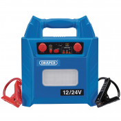 12/24V Jump Starter with AC/DC Inverter 1500/3000 Peak Amps