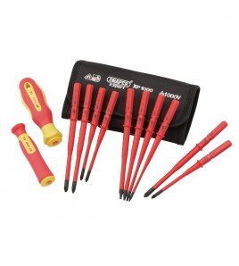 XP1000® VDE Slimline Interchangeable Screwdriver Set (12 Piece)
