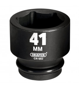 Draper Expert HI-TORQ® 6 Point Impact Socket, 3/4 Sq. Dr., 41mm
