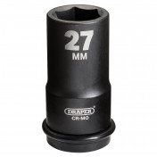 Draper Hi-TORQ® Deep Impact Socket, 3/4 Sq. Dr., 27mm