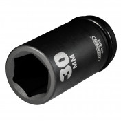 Draper Hi-TORQ® Deep Impact Socket, 3/4 Sq. Dr., 30mm