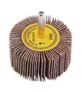 Abrasive Flap Wheel, 60 x 30mm, 80 Grit