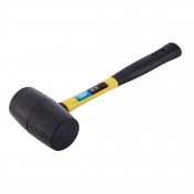 Draper Expert Rubber Mallet with Fibreglass Shaft, 680g/24oz