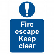 Fire Escape Keep Clear