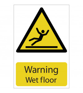 Warning Wet Floor