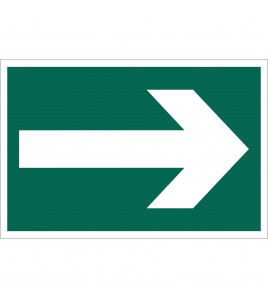 Arrow Symbol' Safety Sign