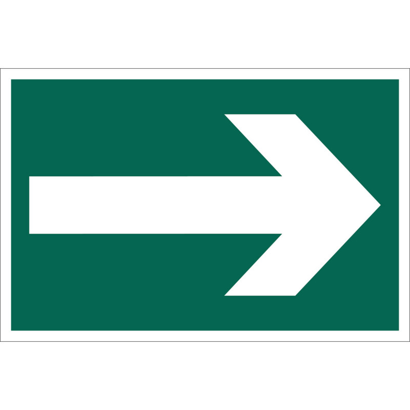 Arrow Symbol' Safety Sign
