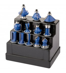 TCT Router Bit Set, 1/2 (12 Piece)