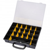 4 to 21 Compartment Plastic Organiser