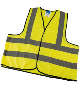 High Visibility Traffic Waistcoat to EN471 Class 2L, Large