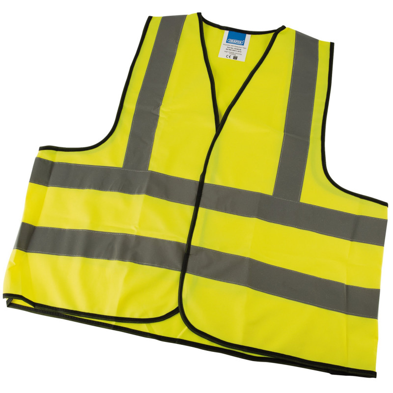 High Visibility Traffic Waistcoat to EN471 Class 2L, Large