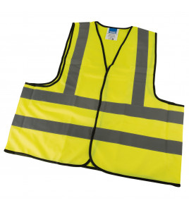 High Visibility Traffic Waistcoat to EN471 Class 2L, Extra Large