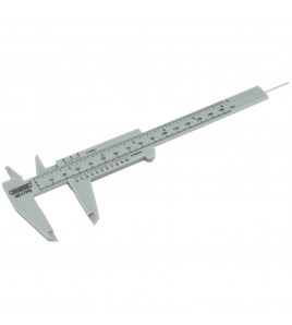 Plastic Vernier Caliper, 0 - 150mm or 6