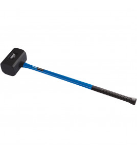 Rubber Dead Blow Hammer with Fibreglass Shaft, 3.6kg/8lb