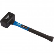 Rubber Dead Blow Hammer with Fibreglass Shaft, 900g/32oz