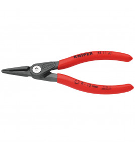 KNIPEX 48 11 J0 SB Precision Circlip Pliers For Internal Circlips In Bore Holes, 140mm