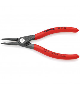 KNIPEX 48 11 J0 SB Precision Circlip Pliers For Internal Circlips In Bore Holes, 140mm