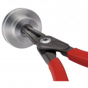 KNIPEX 48 11 J2 SB Precision Circlip Pliers For Internal Circlips In Bore Holes, 180mm