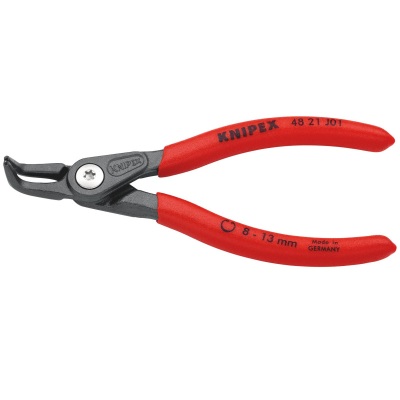 KNIPEX 48 21 J01 SB Precision Circlip Pliers For Internal Circlips In Bore Holes, 130mm