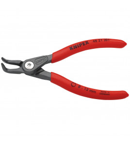 KNIPEX 48 21 J01 SB Precision Circlip Pliers For Internal Circlips In Bore Holes, 130mm