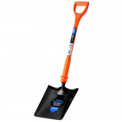 Draper Expert Fully Insulated Contractors Taper Mouth Shovel