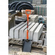 Draper Expert Fully Insulated Contractors Taper Mouth Shovel