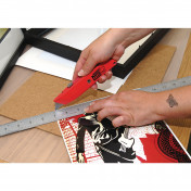 Easy Find Retractable Trimming Knife with 2 x Blades