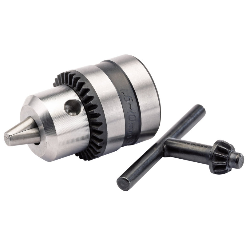 Geared Chuck, 3/8 x 24UNF, 10mm Capacity