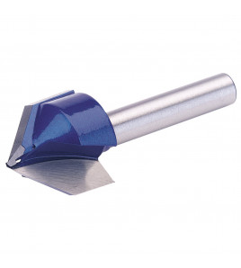 TCT Router Bit, 1/4 Groove 19mm x 90&deg;