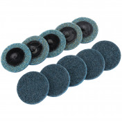 Polycarbide Abrasive Pads, 50mm, Fine (Pack of 10)