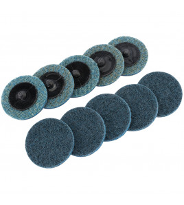 Polycarbide Abrasive Pads, 50mm, Fine (Pack of 10)
