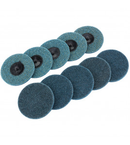 Polycarbide Abrasive Pads, 75mm, Fine (Pack of 10)