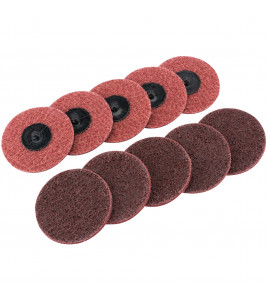 Polycarbide Abrasive Pads, 75mm, Medium (Pack of 10)