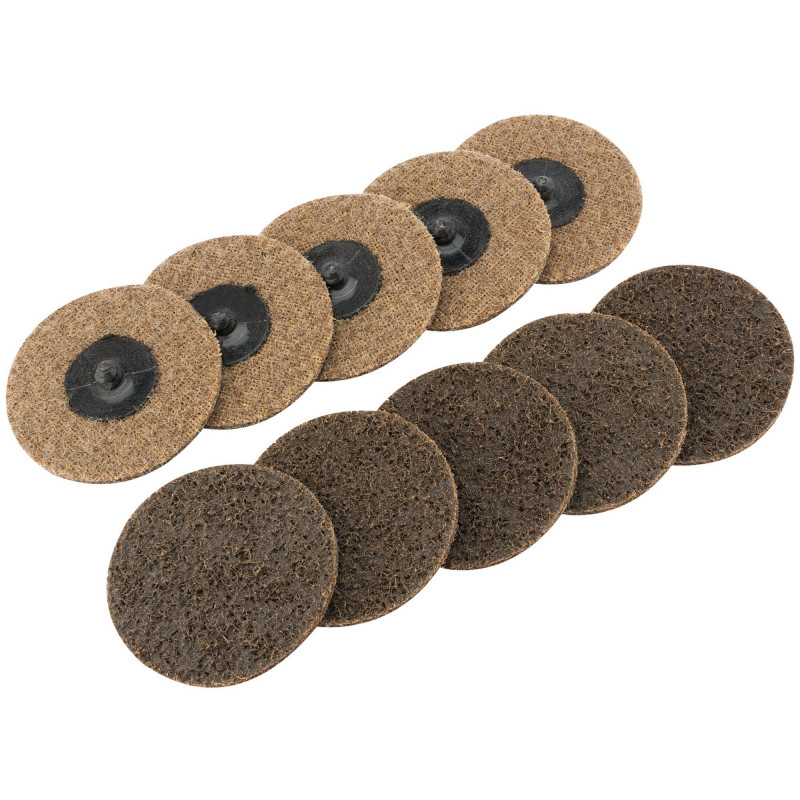 Polycarbide Abrasive Pads, 75mm, Coarse (Pack of 10)