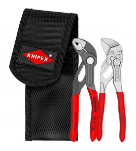 KNIPEX 00 20 72 V04 Mini Pliers Set in Belt Tool Pouch, 2 Parts