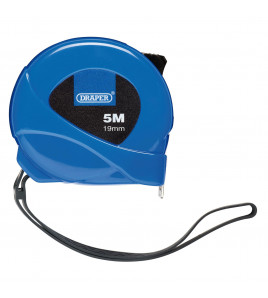 Measuring Tape, 5m/16ft x 19mm, Blue