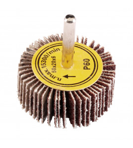 Abrasive Flap Wheel, 50 x 20mm, 60 Grit